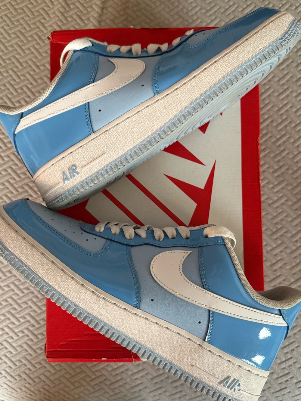 Nike Air Force 1 Low ‘07 LV8 - Low-Top Sneakers in Sky Blue and White